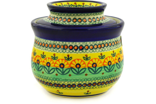 4" French Butter Dish - Prairie Sunrise - Thumbnail 5