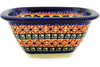 Polish Pottery 5" Square Bowl Spring Splendor UNIKAT