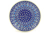 Polish Pottery 7" Plate Blue Diamond