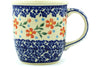 Polish Pottery 12 oz Mug Country Garden