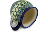 Polish Pottery 10 oz Bubble Mug Emerald Forest