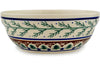 Polish Pottery cereal bowl Pine Boughs