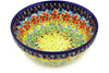 Polish Pottery cereal bowl Bright Eyes UNIKAT