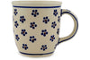 Polish Pottery 12 oz Mug Daisy Dots