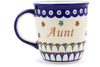 Polish Pottery 12 oz Mug Ciocia-Aunt